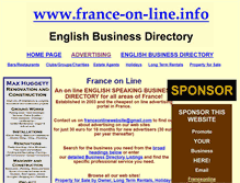 Tablet Screenshot of france-on-line.info